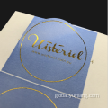 Custom Pvc Stickers PVC Gold Foil Sticker with Self Adhesive Factory